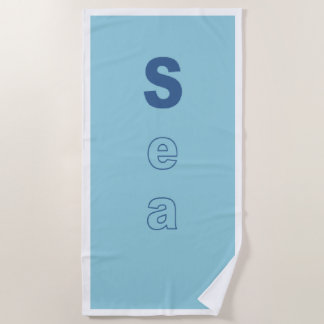 Serviette de plage DESIGN SEA