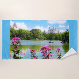 Serviette De Plage DIMANCHE DANS CENTRAL PARK Beach Towel