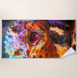 Serviette De Plage Dinosaure