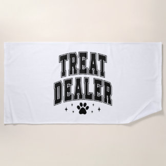 Serviette De Plage Dog Lover Treat Dealer