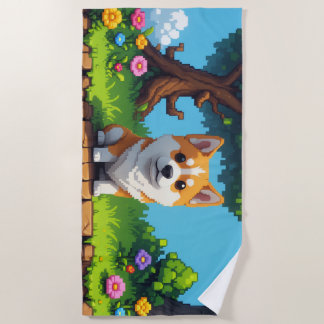 Serviette de plage Doggo n'a Tree