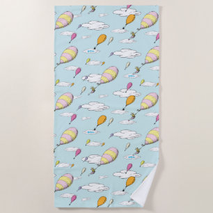 Serviette De Plage Dr. Seuss Oh, les endroits que vous allez !