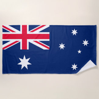 Serviette De Plage Drapeau australien