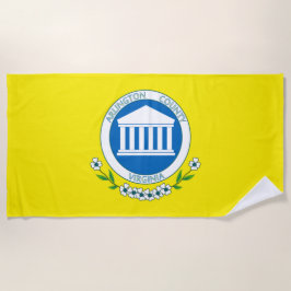 Serviette De Plage Drapeau d'Arlington (Virginie)