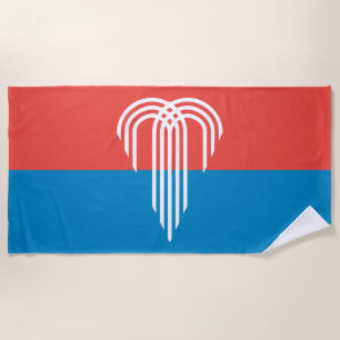 Serviette De Plage Drapeau de Kansas City (Missouri)