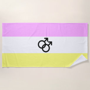 Serviette De Plage Drapeau de la Fierté Twink