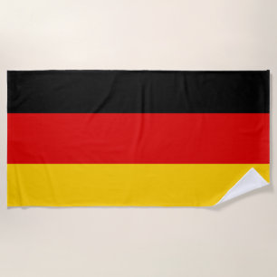 Serviette De Plage Drapeau de l'Allemagne - Deutschland