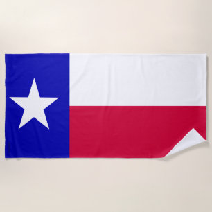 Serviette De Plage Drapeau de l'État du Texas