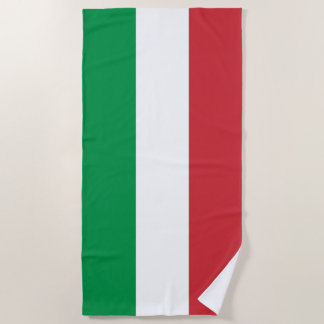 Serviette De Plage Drapeau de l'Italie