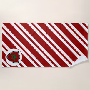 Serviette De Plage Drapeau de plage du Maroc
