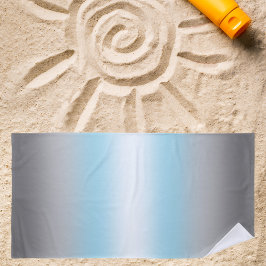 Serviette De Plage Drapeau Déiboy Gradient Pride - Drapeau Demiboy