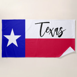 Serviette De Plage Drapeau du Texas