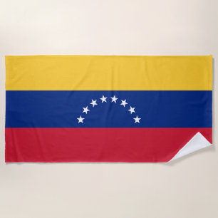 Serviette De Plage Drapeau du Venezuela