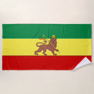 Serviette De Plage Drapeau rastafarien (Rastafarianisme) (Rasta)
