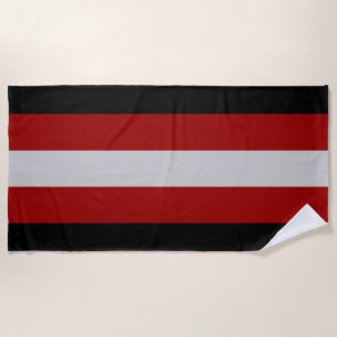Serviette De Plage Drapeau satanique (Satanisme)