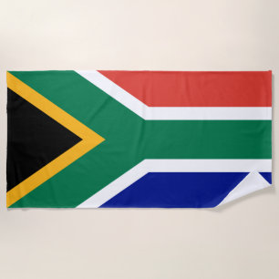 Serviette De Plage Drapeau sud-africain