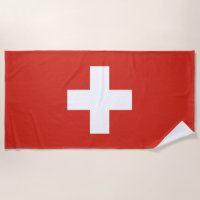 Drapeau Suisse - croix blanche