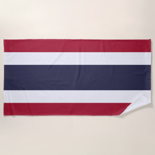 Serviette De Plage Drapeau Thaïlande 