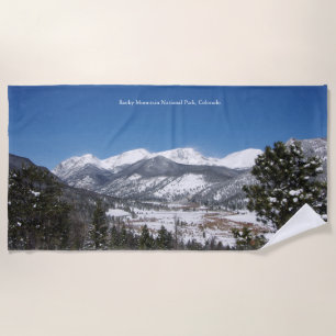 serviette de plage du Parc national de Rocky Mount