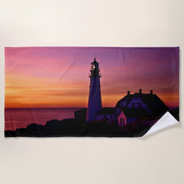 Serviette de plage du phare (Devant)