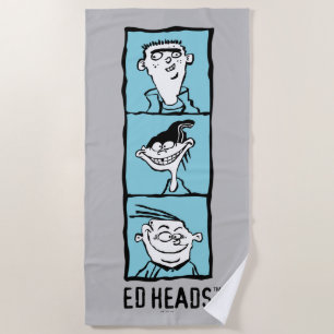 Serviette De Plage Ed, Edd, n Eddy - Ed Heads