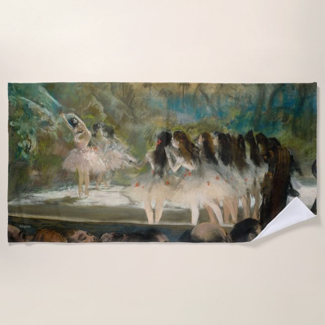 Serviette De Plage Edgar Degas - Ballet à l'Opéra de Paris (Devant)