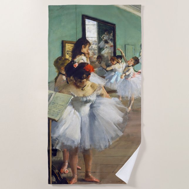 Serviette De Plage Edgar Degas - Classe Danse (Devant)