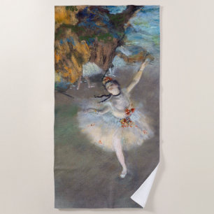 Serviette De Plage Edgar Degas - L'Étoile / Danseur sur scène