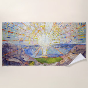 Serviette De Plage Edvard Munch - Le Soleil 1911
