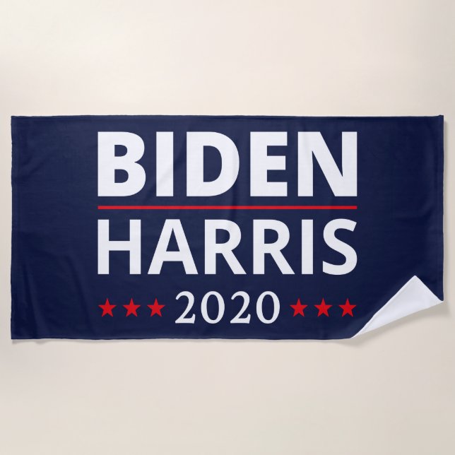 Serviette De Plage Election 2020 - Biden Harris II (Devant)