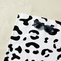 Empreinte de léopard, Zones Léopard, Noir Et Blanc