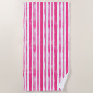 Serviette de plage en rosée chaude