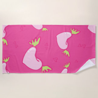 Serviette De Plage Envoyez des coeurs