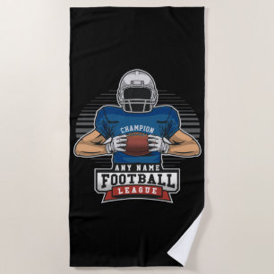 Serviette De Plage Équipe championnat de football