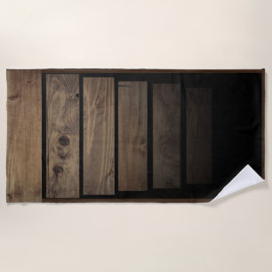 Serviette De Plage Escaliers éffrayants - Ancien escalier en bois