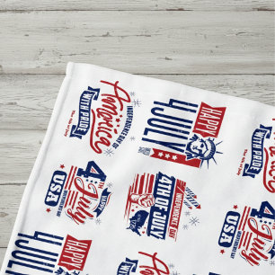 Serviette De Plage Esprit d'indépendance 4 juillet