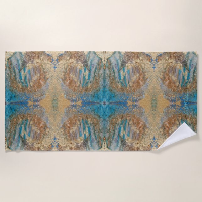 Serviette de plage - États sans temps -Grand (Devant)