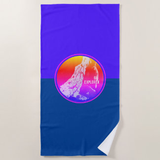 SERVIETTE DE PLAGE EXPLORATEUR :