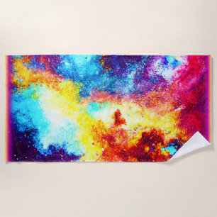 Serviette De Plage Exploration des Nebulae les plus brillantes. Comma