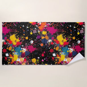 Serviette De Plage Explosion de couleur