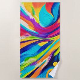 Serviette De Plage Explosion énergétique dynamique