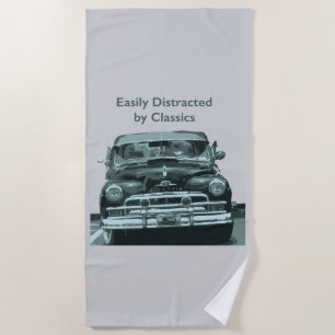 Serviette De Plage Facilement distrait par les classiques