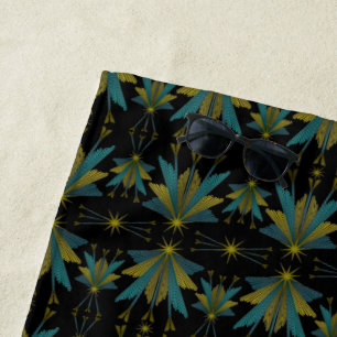 Serviette De Plage Fairy Stars Black Beach Towne