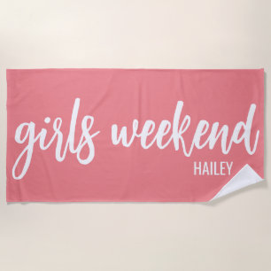 Serviette De Plage Filles Weekend Monogram Beach Towel