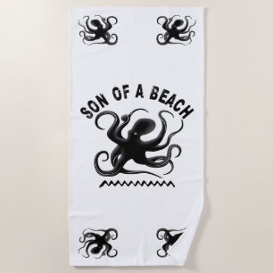 Serviette De Plage Fils d'une plage - Conception de jeux pour amoureu