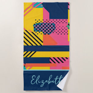 Serviette De Plage Flashback des années 80