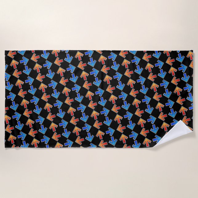 Serviette De Plage Flèche (Devant)
