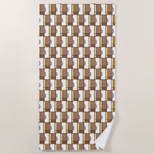 Serviette De Plage fudge au chocolat