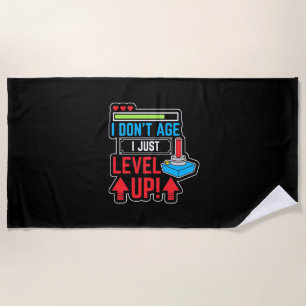 Serviette De Plage Gamer Je viens juste de monter