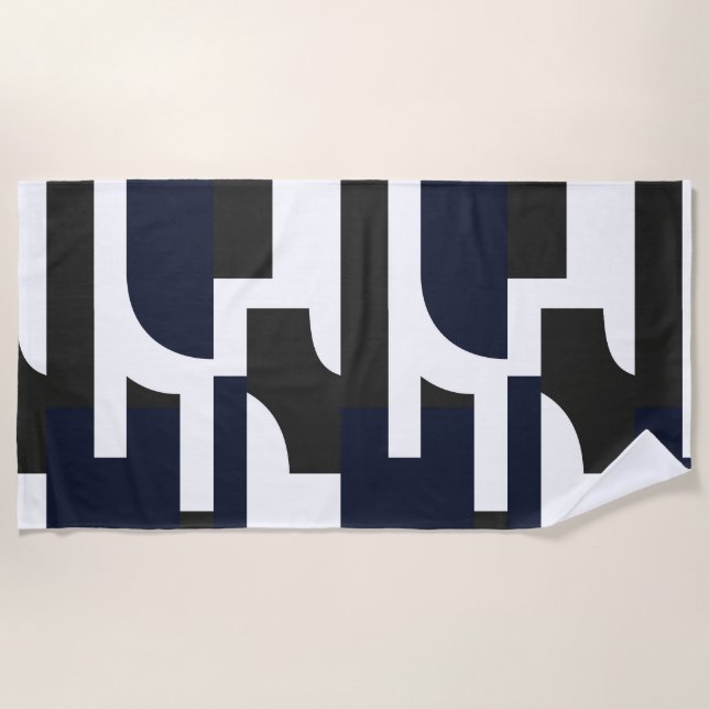 Serviette De Plage Geometría para sostenerse (Devant)